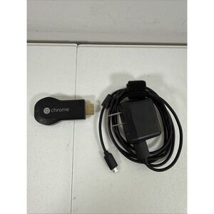 Google Chromecast (1st Generation) Streaming Media Player‎ - H2G2-42 (Black) NEW